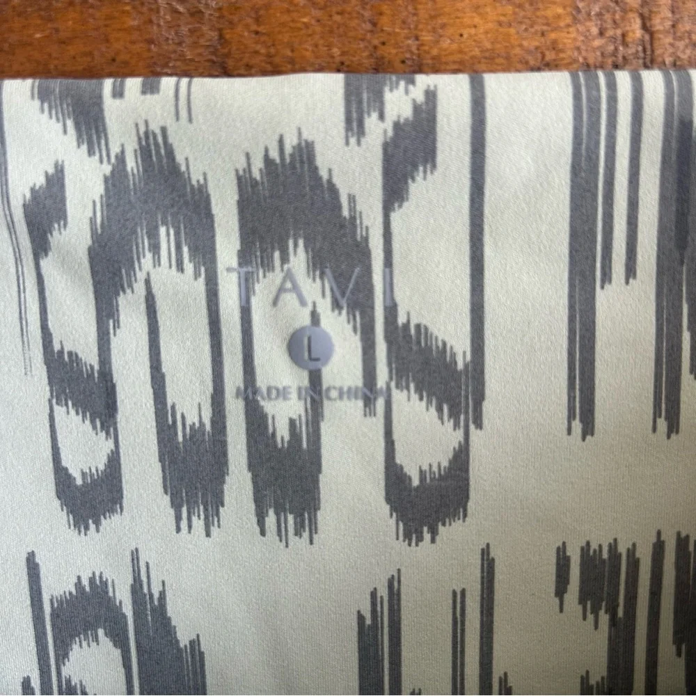 TAVI High Waist Full Length‎ Leggings Cactus Ikat Large